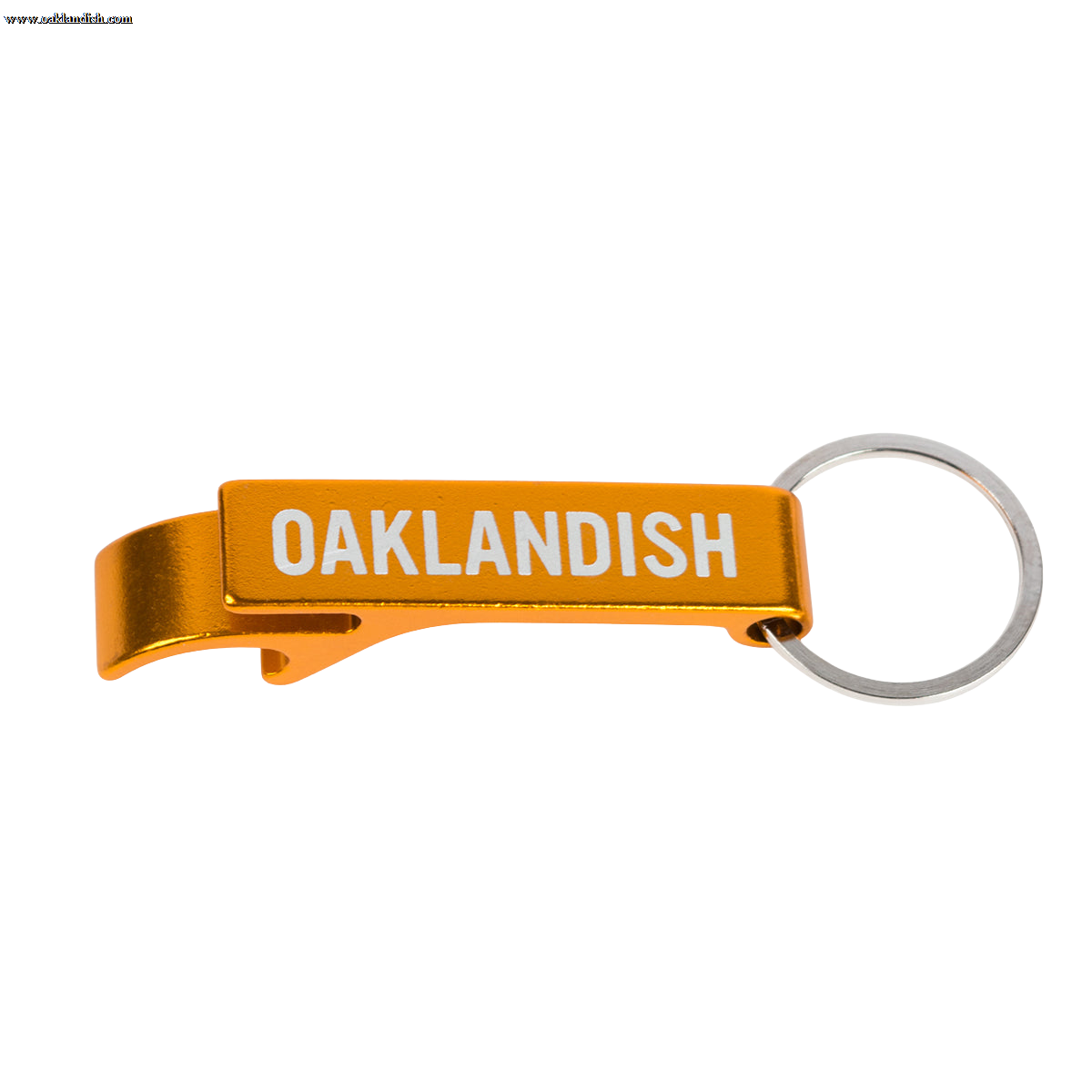 Bottle Opener - Oaklandish, Aluminum Metallic Colors
